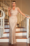 1920s Flapper Dress Great Gatsby Dress for Women with Short Sleeves