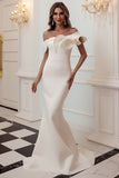 One-Shoulder Mermaid Black Ball Dress