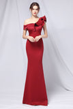 One-Shoulder Simple Ball Dress