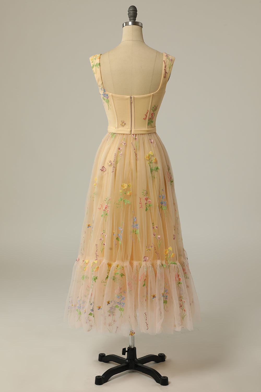 Princess A Line Sweetheart Light Purple Long Ball Dress with Embroidery