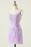 Light Blue Short Party Dress