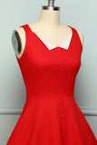 Lapel Red Swing - ZAPAKA