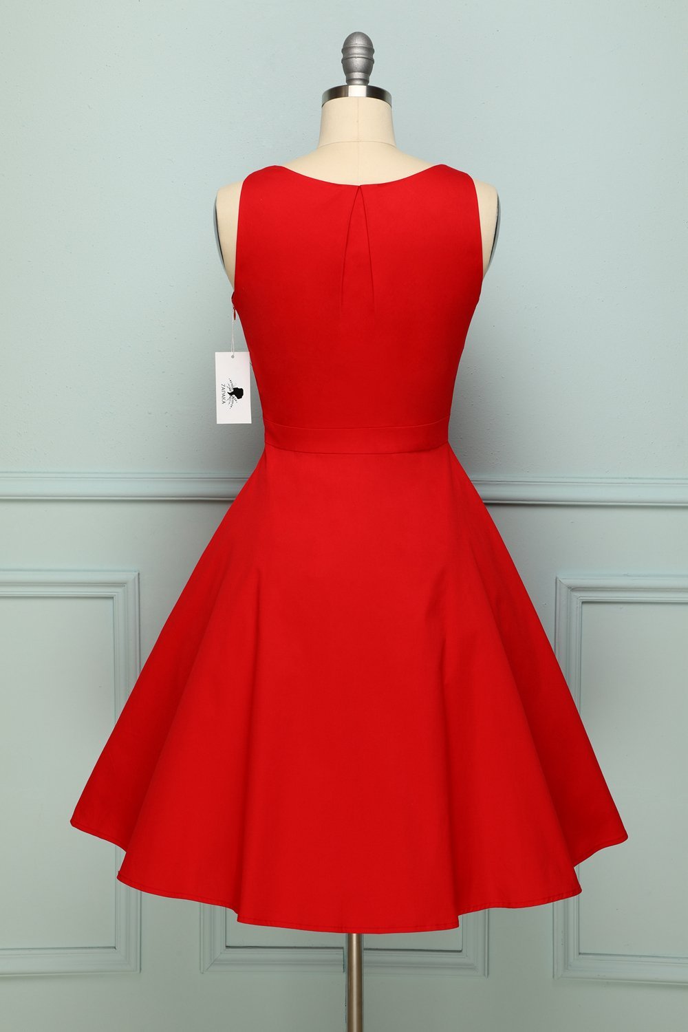 Lapel Red Swing - ZAPAKA