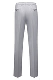 Simple Grey Shawl Lapel 3 Piece Men's Suit Set