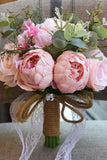 Pink Artificial Wedding Bouquet