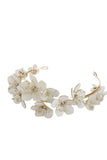 White Fairy Pearl Flower Bridal Headpiece