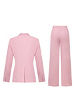 Blush Double Breasted 2 Piece Women's Suit