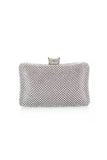 Sparkly Silver Evening Party Handbag