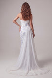 Light Blue Strapless Bodycon Ruched Floral Long Formal Dress with Sash