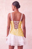 Pink Bodycon Ruffled Short Sequin Short Party Dress with Lace Up Back
