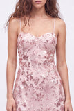 Navy A-Line Sequins Spaghetti Straps Short Homecoming Dress with Lace Up Back