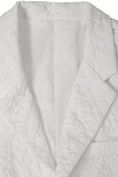 White Notch Lapel One Button Men's Prom Suits Jacket