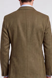 3 Piece Brown Notched Lapel Single Breated Men's Prom Suits