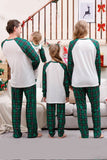 Plaid Matching Family Christmas Pajamas Sets