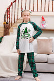 Plaid Matching Family Christmas Pajamas Sets