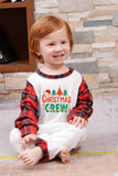 Family Red Plaid Merry Christmas Pajama Sets