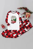 Plaid Printed Family Christmas Pajamas