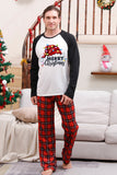 Long Sleeves Plaid Family Christmas Pajamas