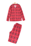 Red Plaid Family Christmas Pajamas