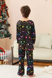 Halloween Family Pumpkin Printed Pajamas Set