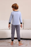 Grey Happy Halloween Family Pajama Set