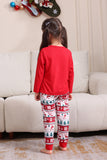 Red Christmas Family Matching Pajama Set