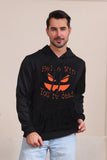 Evil Black Pumpkin Hooded Family Sweatshirts