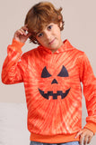 Orange Halloween Family Suit Long Sleeve Hooded Sweatshirt