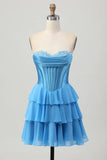 Flash Sale-Random Short Ball Dress - NZ$39.9