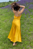 Mermaid Burgundy Long Ball Dress