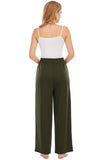 Light Grey Wide Leg Casual Sprots Pants