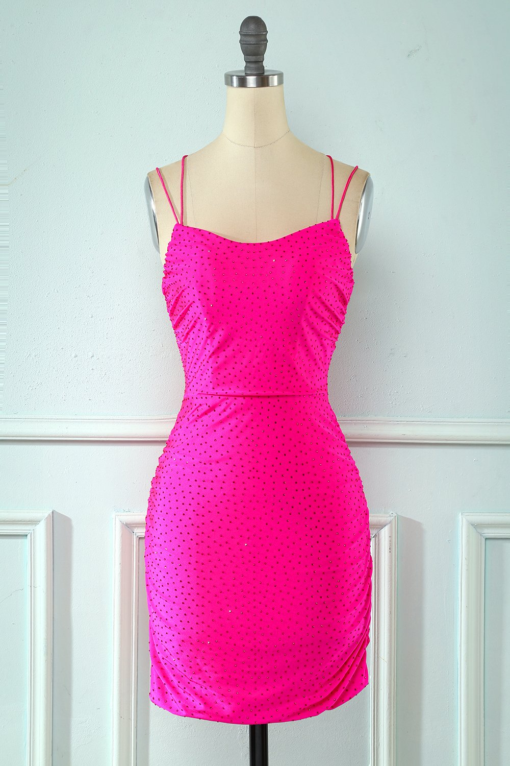 Rose Pink Tight Party Dress