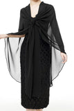 Chiffon Shawls Scarves Wraps for Party Dress