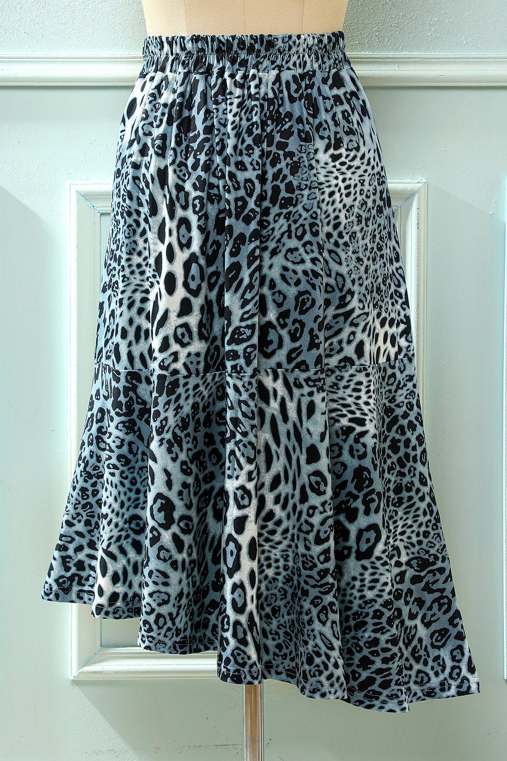 Leopard Printed Skirt