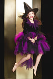 Purple Tulle Halloween Girl Dress