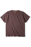 Men's Dark Brown Waffle Short Sleeves Casual T-shirt