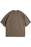Men's Brown Short Sleeve Loose Fit T-Shirt