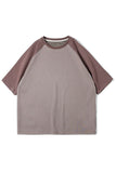 Men's Grey Coffee Short Sleeve Casual T-shirt