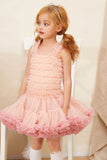 Apricot Girl Party Tutu Dress