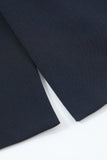 Navy 2 Piece Double Breasted Men's Suit