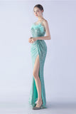 Black Spaghetti Straps Sheath Sequin Formal Dress with Feather