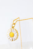 Golden Flower Necklace