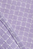 Lavender Halter Plaid Vintage Dress