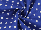 Halter Polka Dots Swing 1950s Dress