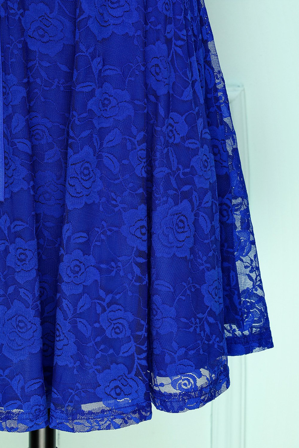 Lace Royal Blue Dress