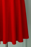 Vintage Red Swing Dress