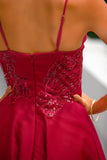 Red Prom Party Dress