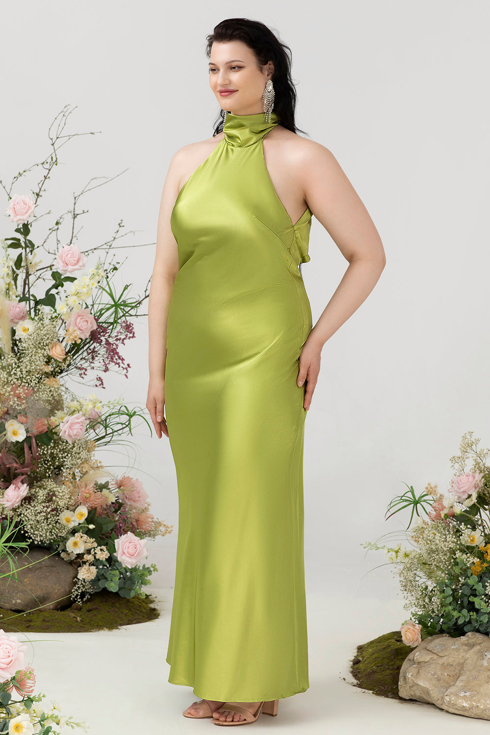 Lemon Green Faux Georgette Palazzo Style Salwar Suit