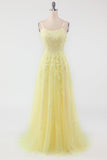 Elegant Lavender A-line Prom Dress