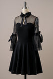 Black Halloween Vintage Dress